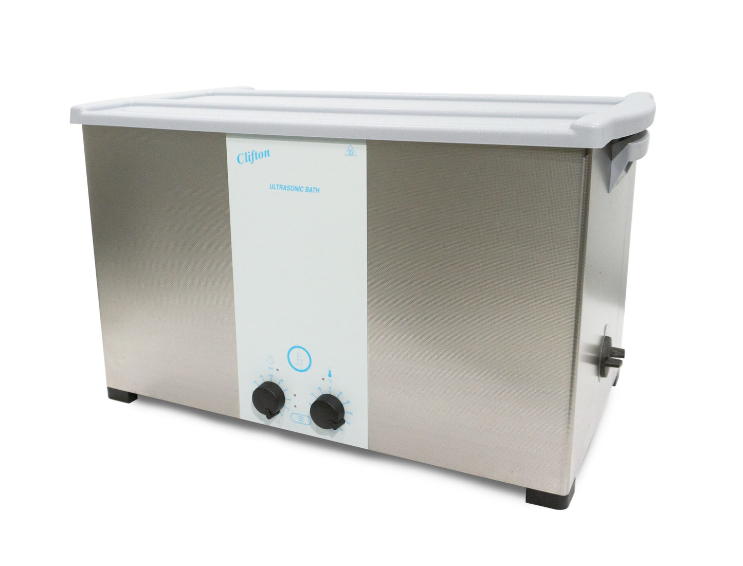 Nickel Electro Clifton 30L Ultrasonic Bath with Drain Tap