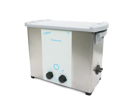 Nickel Electro Clifton 6L Ultrasonic Bath with Drain Tap